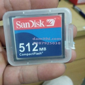 Thẻ nhớ CF Sandisk 512Mb