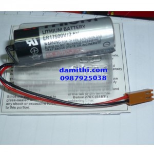Pin nuôi nguồn Lithium PLC ER17500V 3.6v