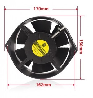 Quạt tản nhiệt  170x150x55 type 2750M